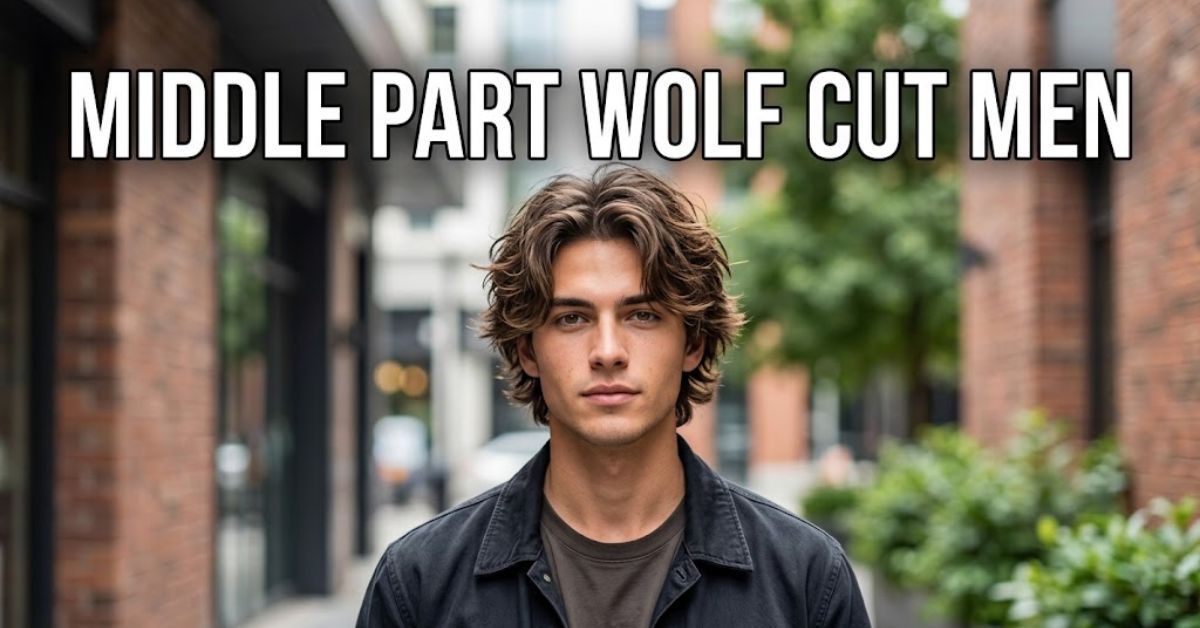 Medium Hair Wolf Cut Men