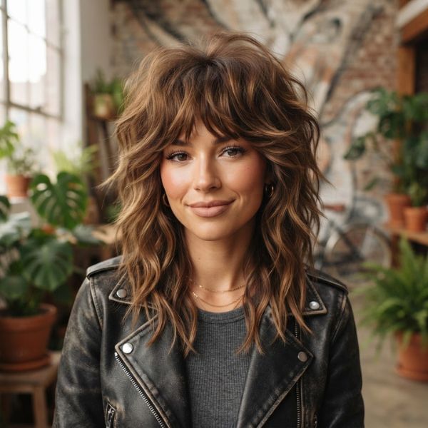 Shaggy Wolf Cut For Women